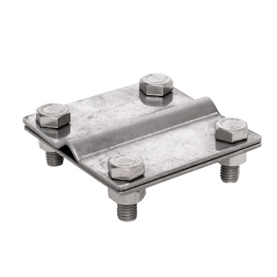 Зажим заземлитель 20 – полоса 50 (пластина 70*80мм) Ni EKF PROxima