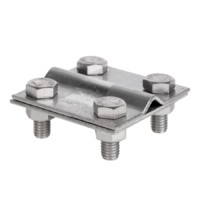 Зажим универсальный полоса 30 – прут 10 (пластина 57*57мм) Ni EKF PROxima