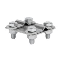 Зажим контрольный прут-прут (пластина 57×57мм) Ni EKF PROxima