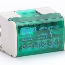 Кросс-модуль на DIN-рейку 2х7 групп 100А ШН-103 Dekraft 32015DEK