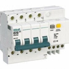 Выключатель АВДТ 4п C 32А 30мА тип AC 4.5кА ДИФ-101 Dekraft 15023DEK
