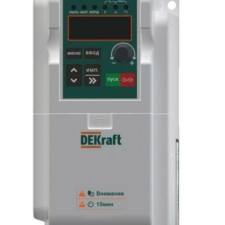 Преобразователь частоты DEKV060 0.75кВт 220В 1ф Dekraft DEKV060G0R75S2