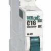 Выключатель автоматический модульный 1п C 16А 4.5кА ВА-101 Dekraft 11054DEK
