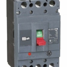 Выключатель ВА 3п 63А диапазон уставок 50.4…63А 50кА ВА-332 Dekraft 21133DEK
