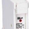 Держатель предохранителей ДП102-С10-1Р Dekraft 21383DEK
