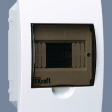 Корпус ЩРвп 6мод. 22х17х9 IP41 пласт. Dekraft 31002DEK