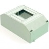 Корпус ЩРнп 2-4мод. 12.5х7.8х5.8 IP30 пласт. бел. Dekraft 31031DEK