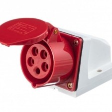 Розетка стационарная ОП 115 16А 3P+PE+N 380В IP44 РС-102 Dekraft 26030DEK