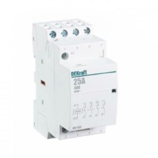 Контактор модульный МК-103 4НО 25А 230В Dekraft 18067DEK