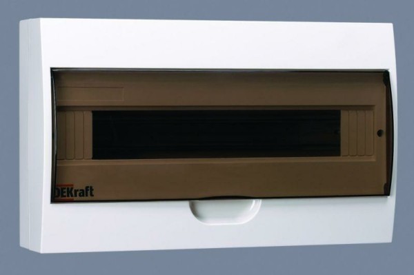 Корпус ЩРнп 18мод. IP41 пласт. Dekraft 31012DEK