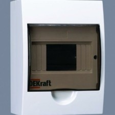 Корпус ЩРнп 6мод. 20х15х10 IP41 пласт. Dekraft 31009DEK