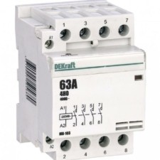 Контактор модульный МК-103 4НО 40А 230В Dekraft 18081DEK