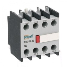 Приставка контактная ПК-03 лицев. доп. контакты 2НО+2НЗ Dekraft 24105DEK