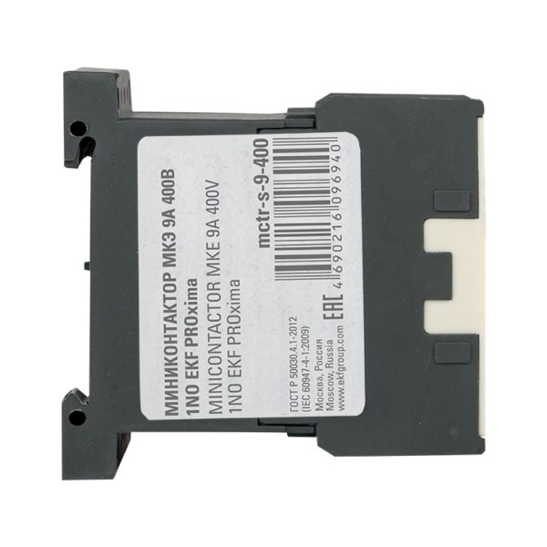 Миниконтактор МКЭ 9А 400В 1NO EKF PROxima — изображение 4