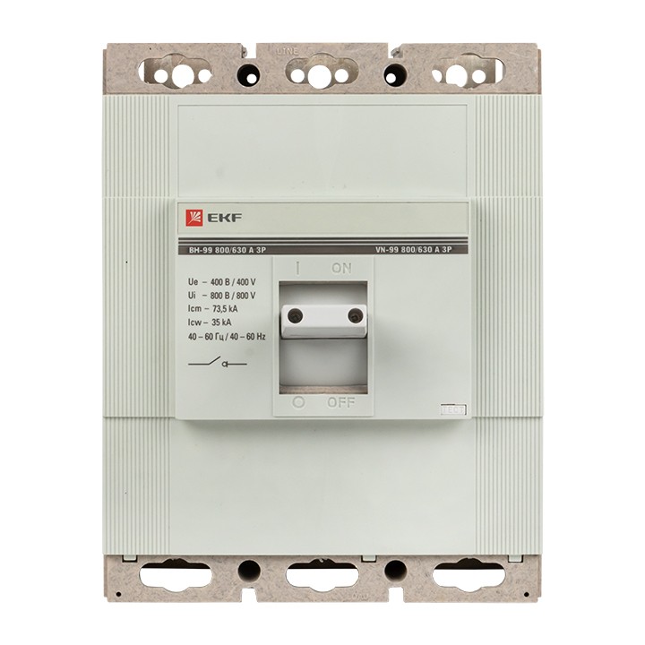 Выключатель нагрузки ВН-99 800/630А 3P EKF PROxima — изображение 2
