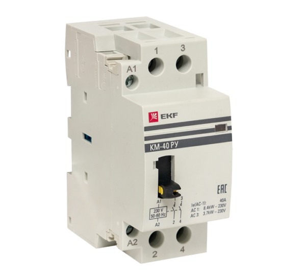 Контактор модульный КМ РУ 40А 2NO (2 мод,) EKF PROxima