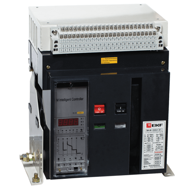 Выключатель автоматический ВА-45 2000/2000 3P+N 50кА стационарный EKF PROxima