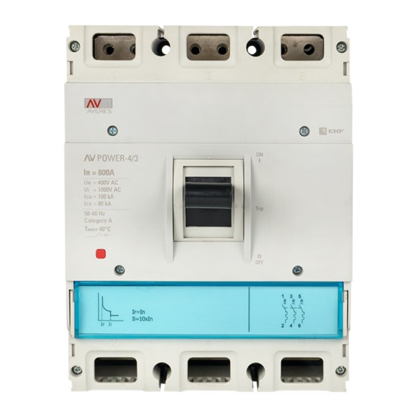 Автоматический выключатель AV POWER-4/3 800А 35kA TR — изображение 2