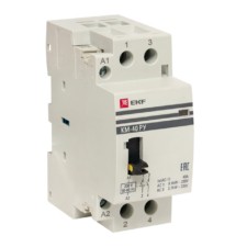 Контактор модульный КМ РУ 63А 1NO+1NC (2 мод,) EKF PROxima