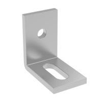 Углы крепёжные, вырез – резьба М8, 1 упаковка – 10  шт