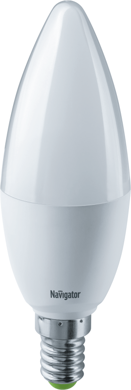 Лампа СДЛ 61 325 NLL-C37-8.5-230-4K-E14-FR 8.5Вт свеча матовая 4000К нейтр. бел. E14 680Лм 176-264В NAVIGATOR 61325