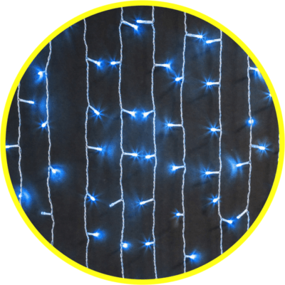 Гирлянда 61 870 NGF-C01-357B-8-2×1.5m-230-TR-IP44 Navigator 61870