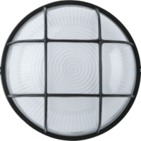 Светильник ЛОН 94 812 NBL-R2-60-E27/BL 1х60Вт E27 IP54 (аналог НПБ 1302 черн. круг с решеткой 60Вт) Navigator 94812