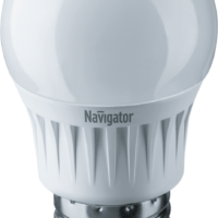 Лампа СДЛ 94 467 NLL-G45-7-230-2.7K-E27 7Вт шар 2700К тепл. бел. E27 500Лм 176-264В Navigator 94467