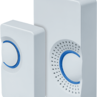 Звонок беспроводной 61 696 NDB-A-DC03-1V1-WH Navigator 61696