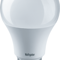 Лампа СДЛ 61 474 NLL-A60-7-24/48-4K-E27 7Вт грушевидная матовая 4000К нейтр. бел. E27 560Лм 24-48В низковольтная NAVIGATOR 61474