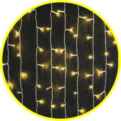 Гирлянда 61 872 NGF-C02-357WW-8-2×1.5m-230-TR-IP44 Navigator 61872