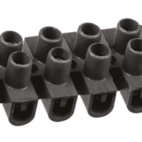 Колодка клеммная 1х4кв.мм 12 пар NTB-UPP-S12-3/BL полипропилен черн. NAVIGATOR 71011