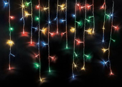 Гирлянда светодиодная “Бахрома” 93 644 NGF-D021-03 2х0.5м 100LED RGBY IP44 эффект мерцания TR Navigator 93644