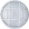 Светильник ЛОН 94 803 NBL-R2-60-E27/WH 1х60Вт E27 IP54 (аналог НПБ 1302 бел. круг с решеткой 60Вт) Navigator 94803