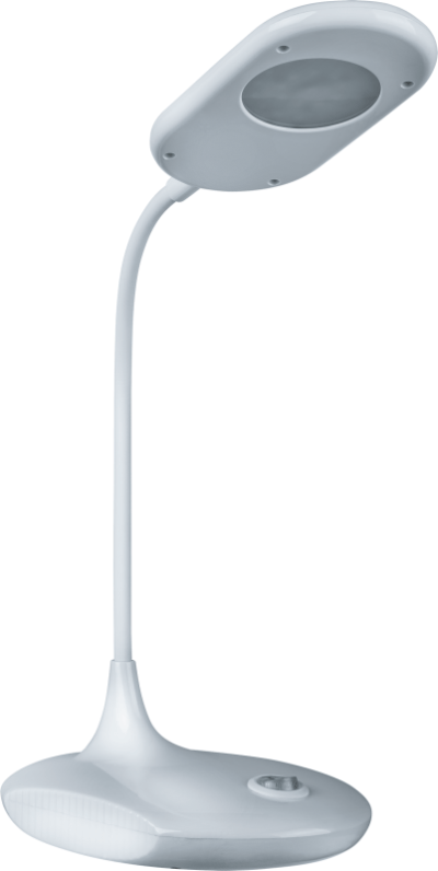 Светильник светодиодный 61 408 NDF-D024-5W-6K-WH-LED 6Вт 6000К 300лм настольный на основании бел. Navigator 61408