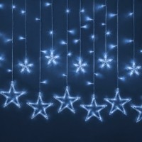 Гирлянда 93 681 NGF-D025-04 (бахрома звезды B 138 2.5х0.6м IP20 TR) Navigator 93681