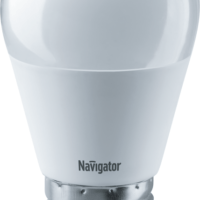 Лампа СДЛ 61 337 NLL-G45-8.5-230-4K-E27 8.5Вт шар матовая 4000К нейтр. бел. E27 680Лм 176-264В NAVIGATOR 61337