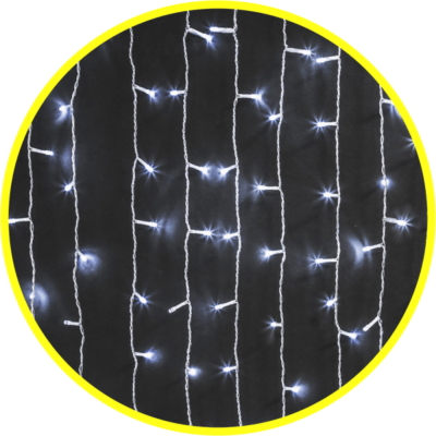 Гирлянда 61 862 NGF-C01-288CW-8-1.5×1.5m-230-C8-TR-IP20 Navigator 61862