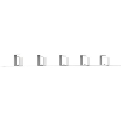 Кабельный органайзер 1U, 5 колец серия EKF PROxima