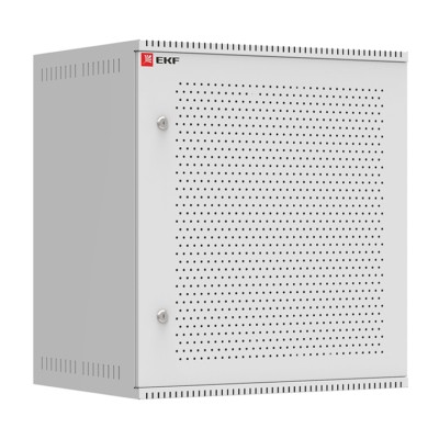 Шкаф телекоммуникационный настенный 12U (600х450) дверь перфорированная, Astra серия EKF PROxima