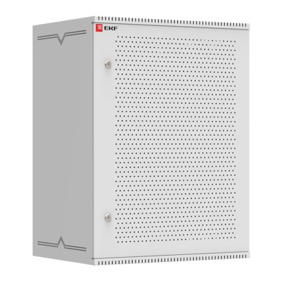 Шкаф телекоммуникационный настенный 15U (600х450) дверь перфорированная, Astra серия EKF PROxima