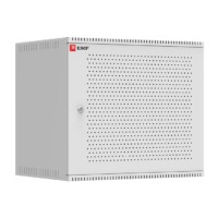 Шкаф телекоммуникационный настенный 9U (600х450) дверь перфорированная, Astra серия EKF PROxima