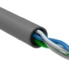 Кабель витая пара U/UTP кат.5E 2х2х24AWG solid CCA PVC Generica сер. (м) ITK BC1-C5E02-111-305-G