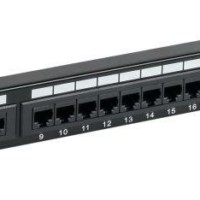 Патч-панель UTP кат.5e 1U 24 порта (Krone) GENERICA ITK PP24-1UC5EU-K05-G