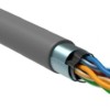 Кабель витая пара F/UTP кат.5E 4х2х24AWG solid CU PVC Generica сер. (м) ITK BC1-C5E04-311-305-G
