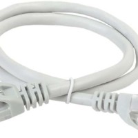 Кабель витая пара кат.5е UTP 2м сер. ITK PC01-C5EU-2M