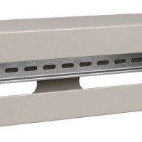 Панель электрораспределительная 3U с DIN-рейкой сер. ITK EDP35-3U22M