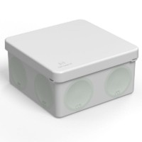 Коробка КМЭР ОП для прямого монтажа двухкомпонентная безгалогенная HF 100х100х50 Промрукав 60-0300