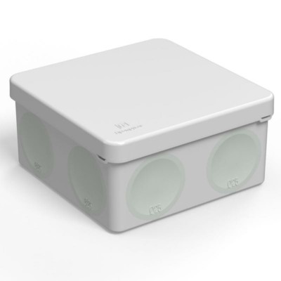 Коробка КМЭР ОП для прямого монтажа двухкомпонентная безгалогенная HF 100х100х50 Промрукав 60-0300