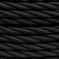 Провод ретро 3х1.5 матов. черн. (уп.50м) Bironi B1-434-73-50